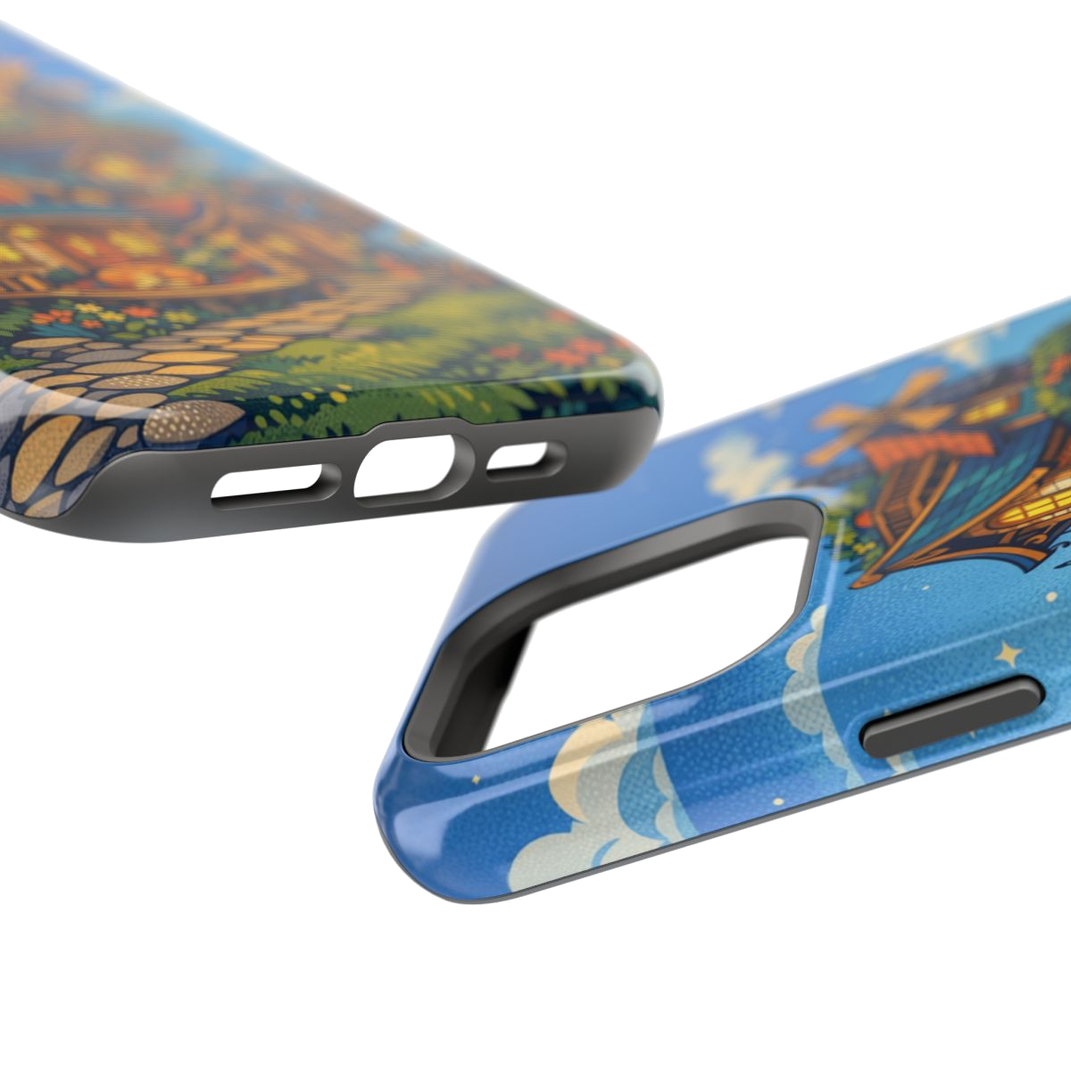 Whimsical Haven Retreat Magnetic Phone Case - Mockup 2
