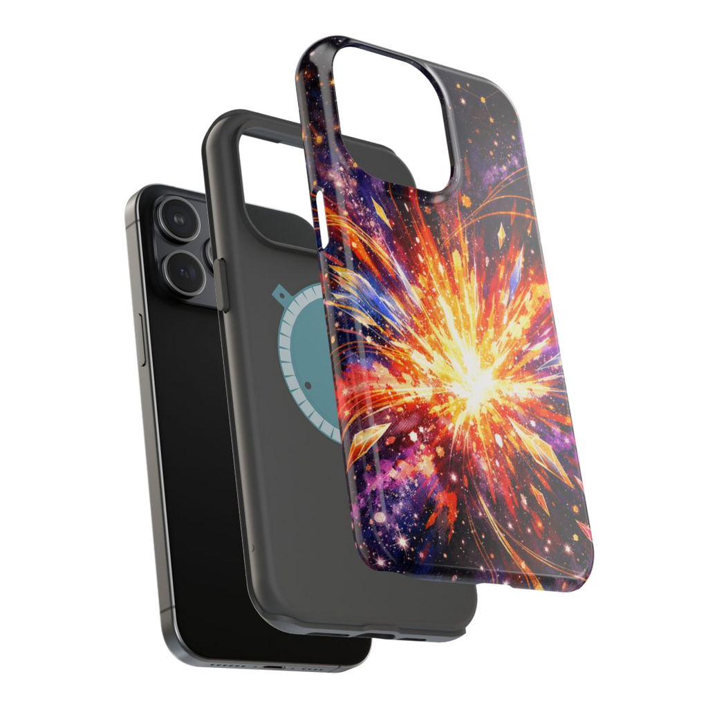 Cosmic Euphoria Magnetic Phone Case - Mockup 3