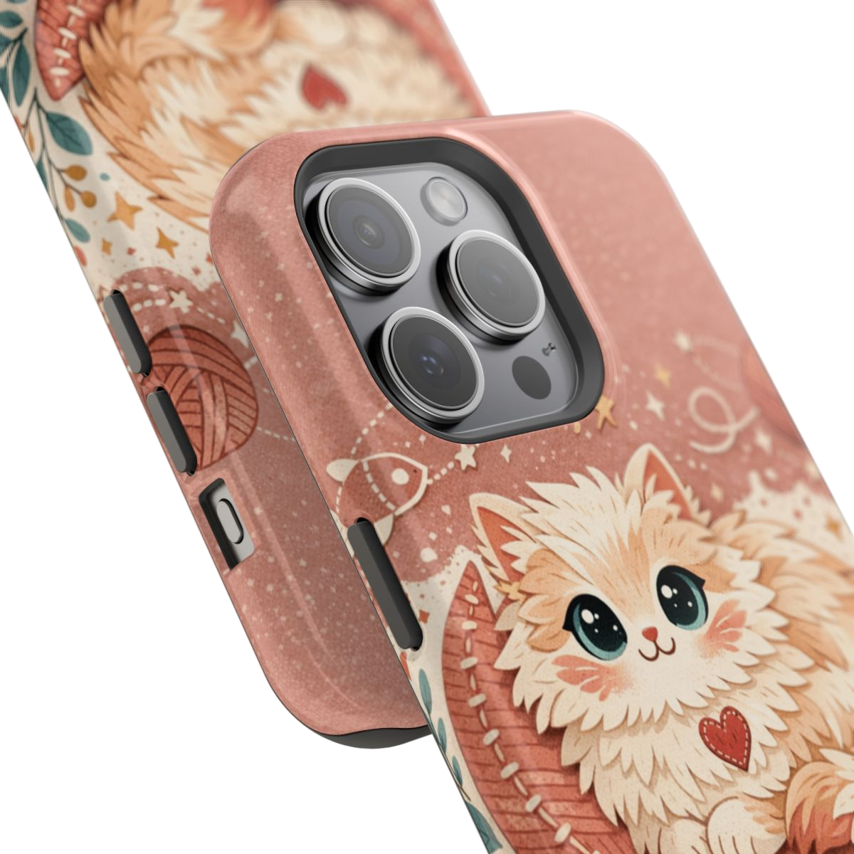Cozy Moonlit Whimsy Magnetic Magnetic Phone Case - Mockup 1