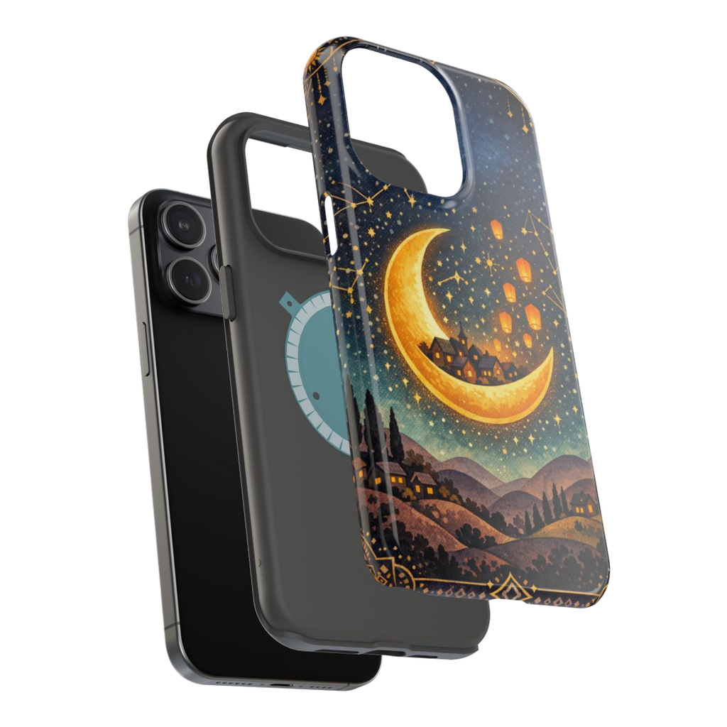 Celestial Dreamscape Magnetic Phone Case - Mockup 3
