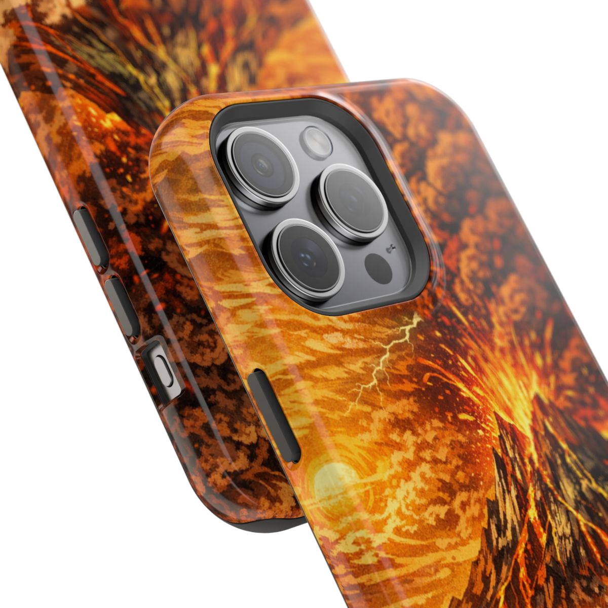 Venusian Eruption Magnetic Phone Case - Mockup 1