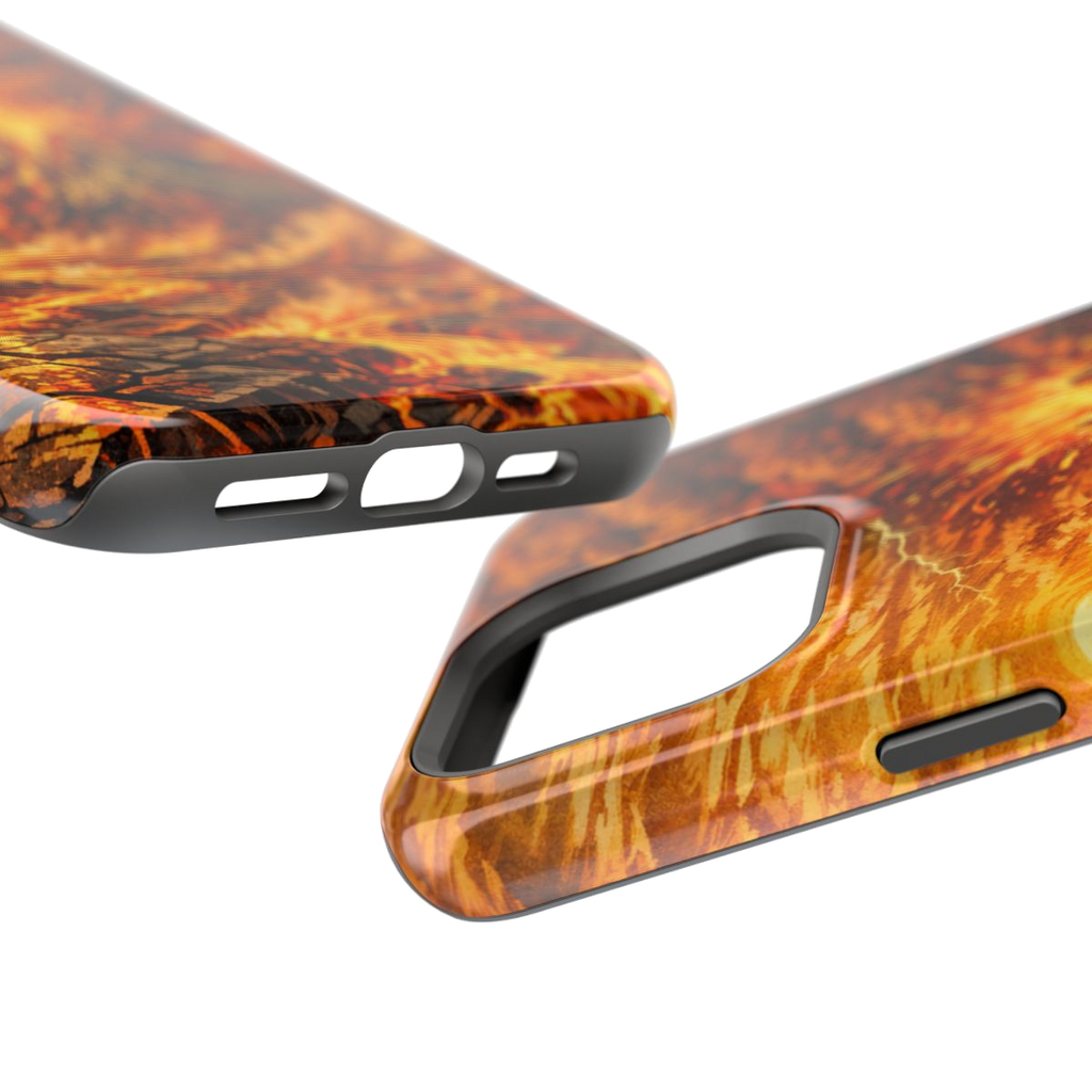 Venusian Eruption Magnetic Phone Case - Mockup 2