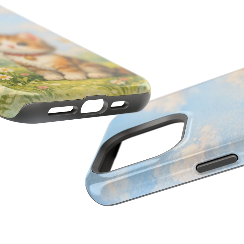 Sweet Kitten Magnetic Phone Case - Mockup 2