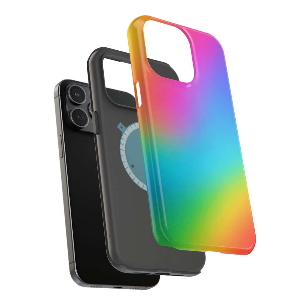 Vibrant Aura Magnetic Phone Case - Mockup 3