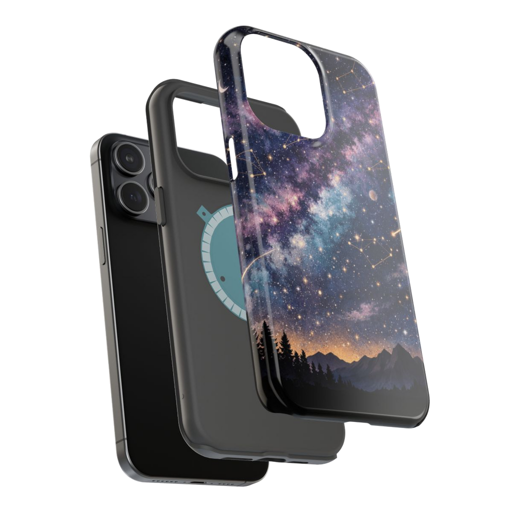 Starry Sky Magnetic Phone Case - Mockup 3