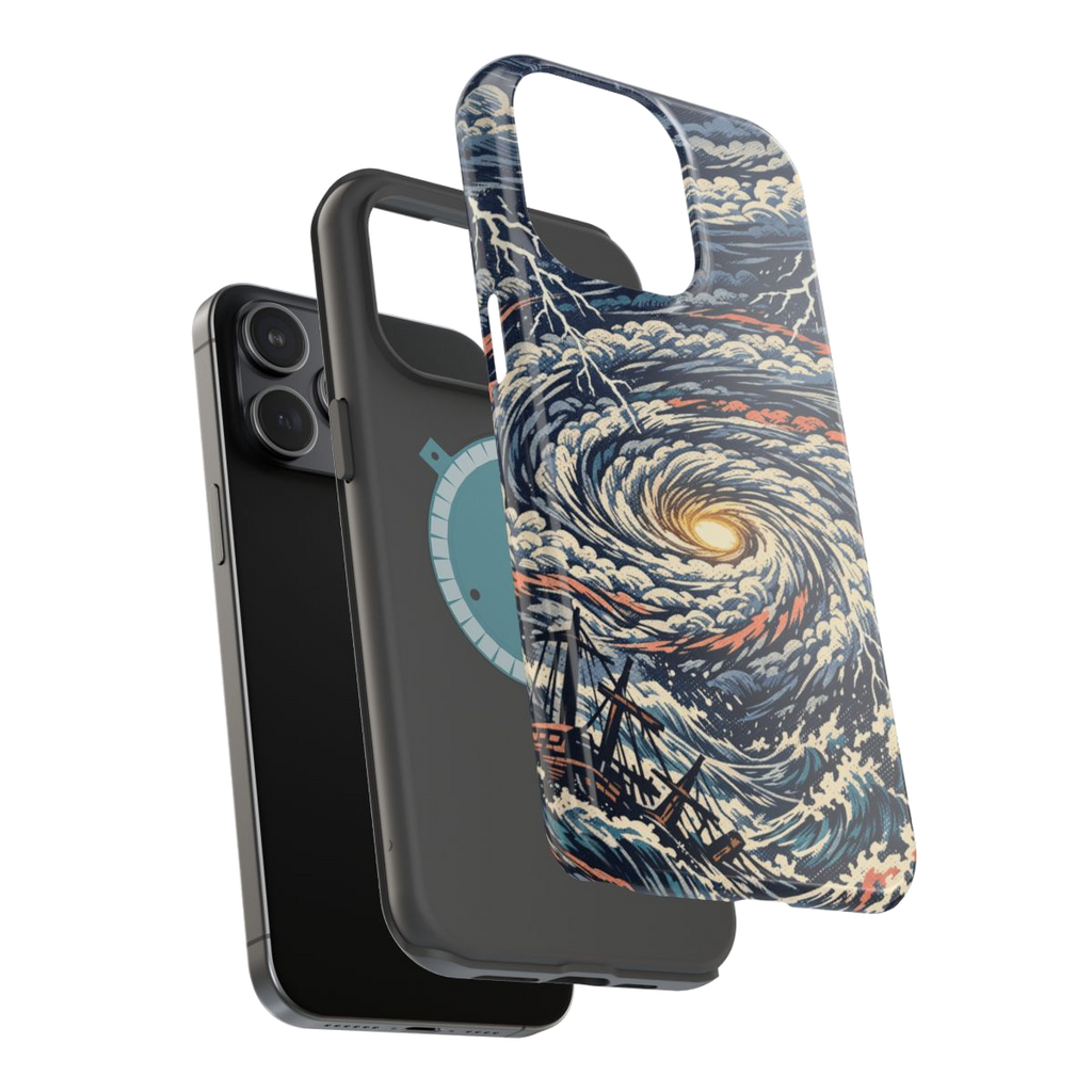 Raging Gale Magnetic Phone Case - Mockup 3