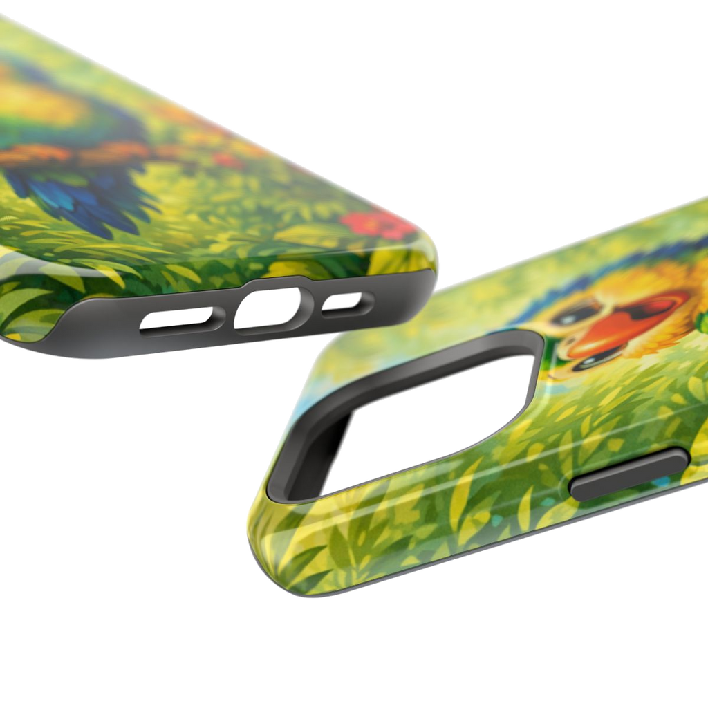 Cheery Parrot Magnetic Phone Case - Mockup 2