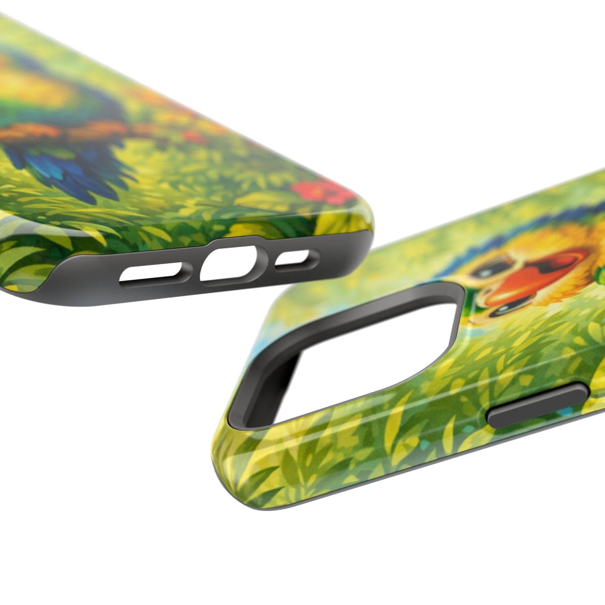 Cheery Parrot Magnetic Phone Case - Mockup 2