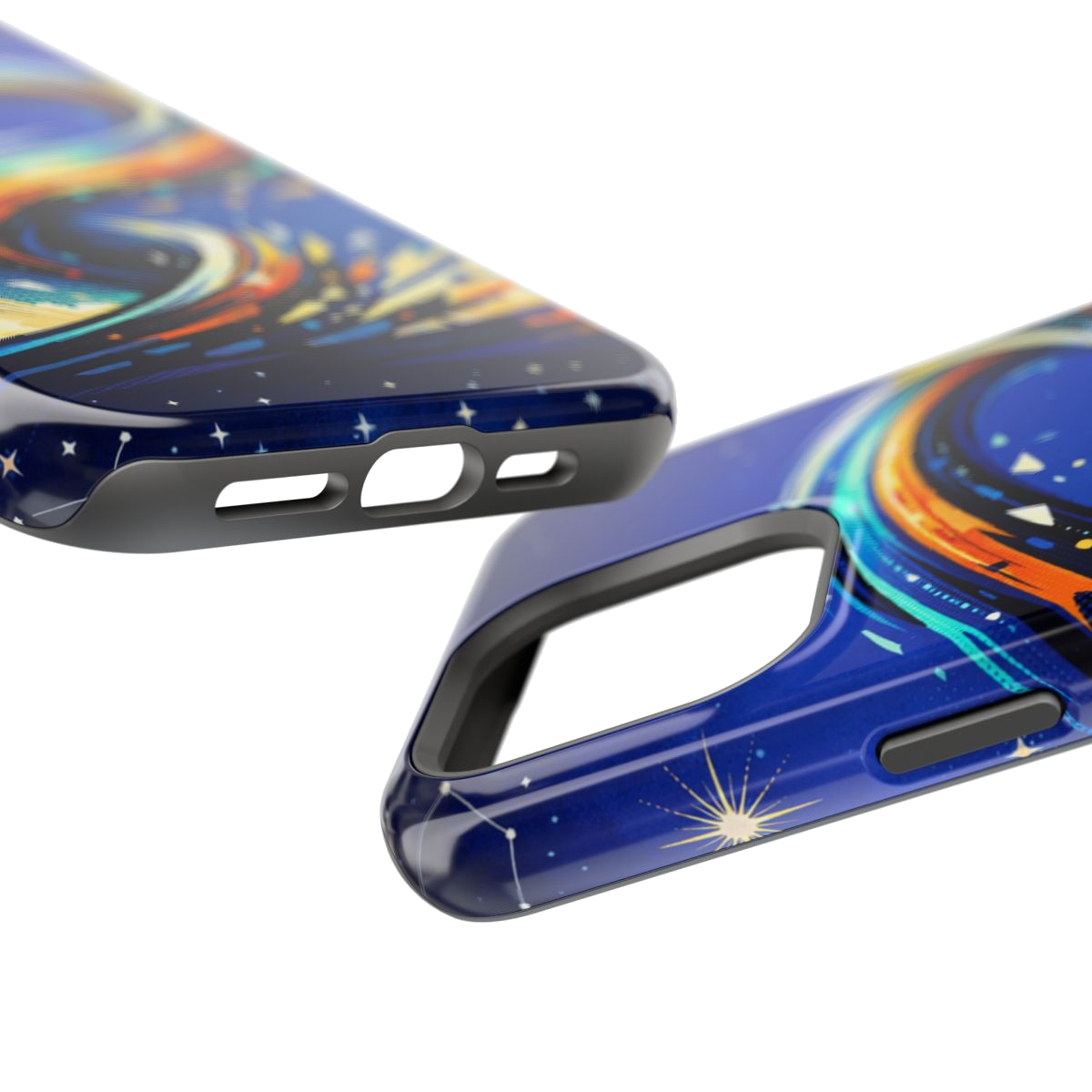 Aero Waves Magnetic Phone Case - Mockup 2