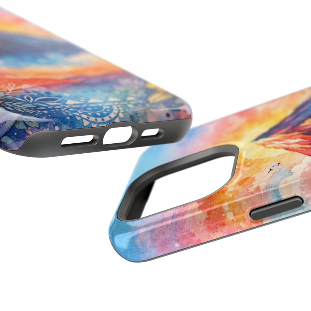 Dreamy Peak Artistry Magnetic Phone Case - Mockup 2