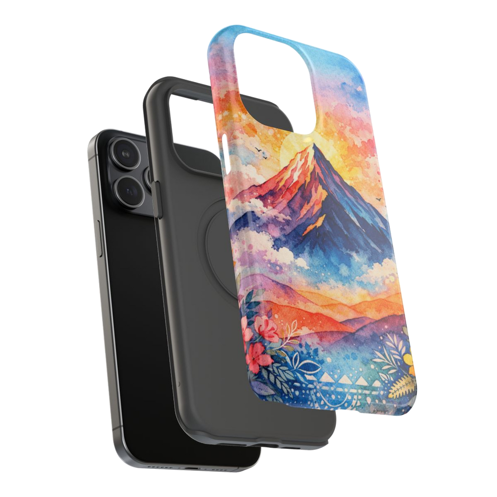 Dreamy Peak Artistry Phone Case - Mockup 3