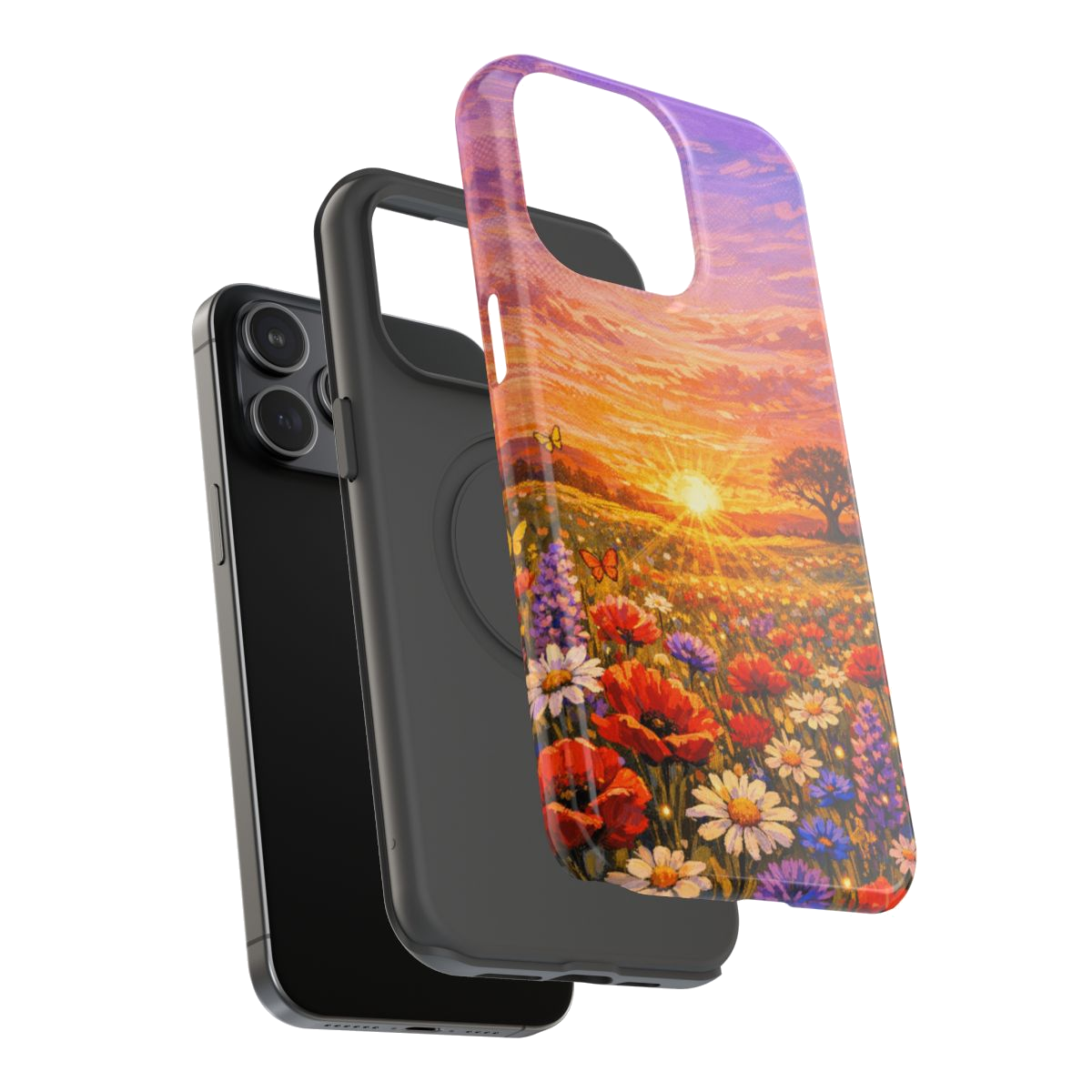 Meadow Twilight Delight Phone Case - Mockup 3