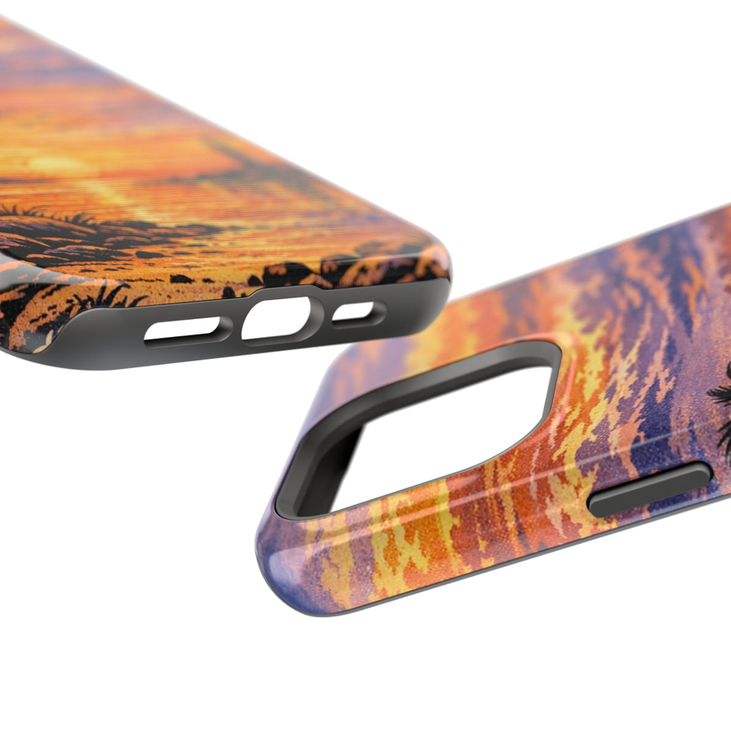 Coastal Dreamscape Print Phone Case - Mockup 2