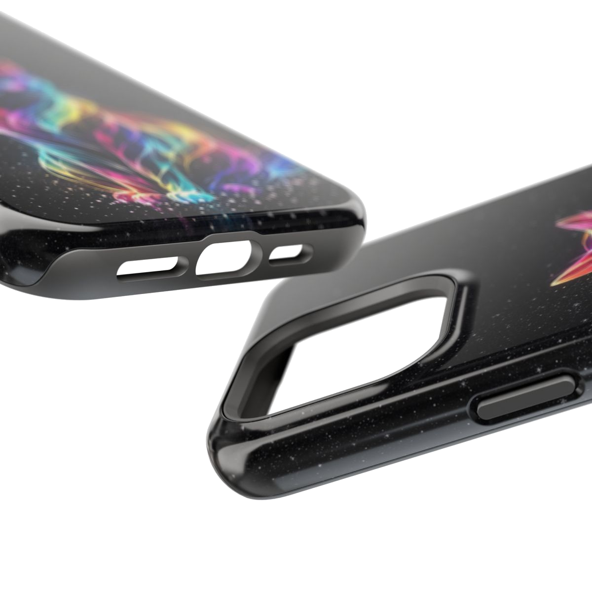 Mystic Aura Cat Phone Case - Mockup 2