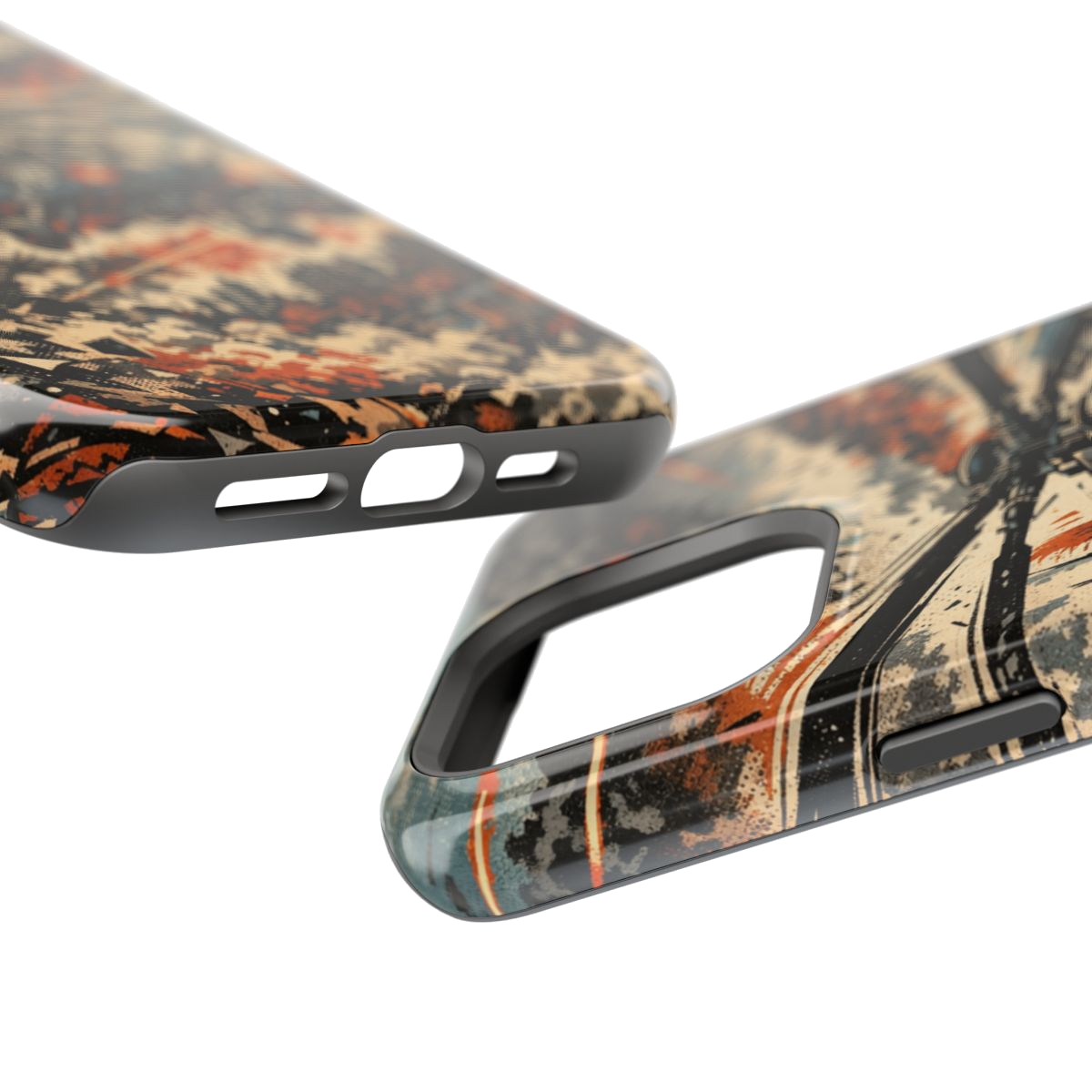 Combat Helicopter Phone Case - Mockup 2