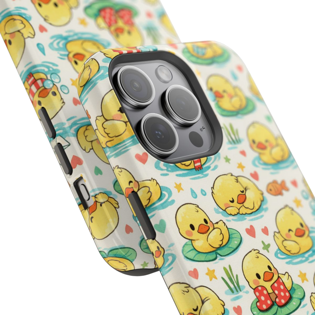 Ducky Paradise Phone Case - Mockup 1