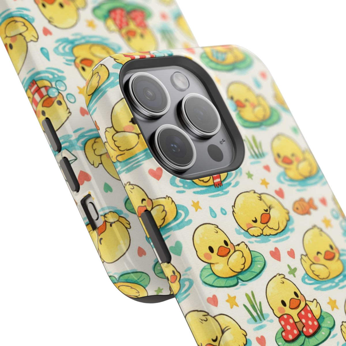 Ducky Paradise Phone Case - Mockup 1