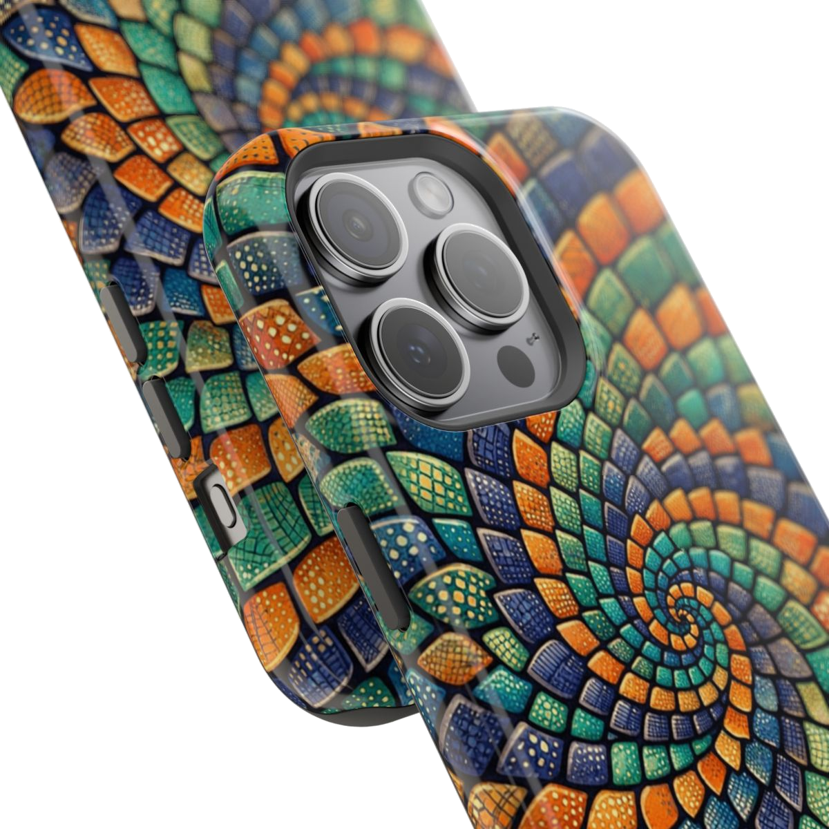 Reptilian Spiral  Phone Case - Mockup 1