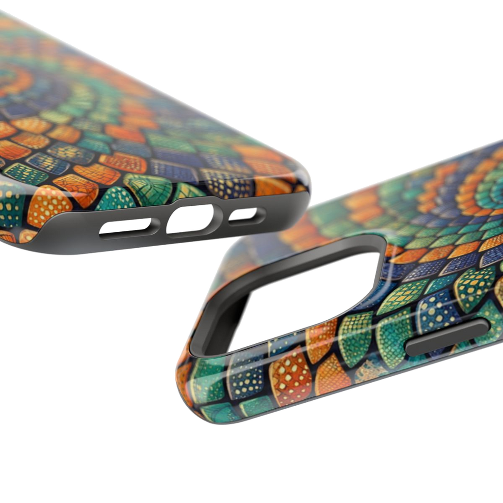 Reptilian Spiral  Phone Case - Mockup 2