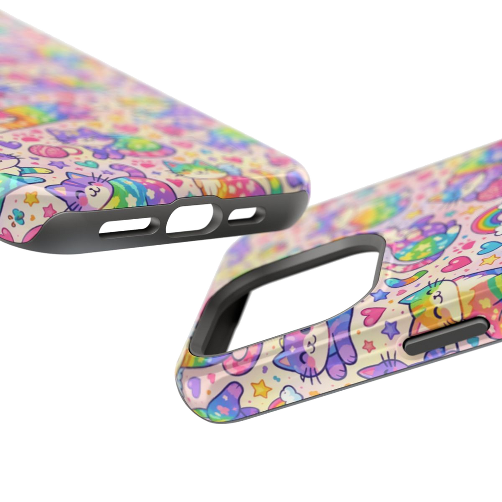Rainbow Kitties! Phone Case - Mockup 2