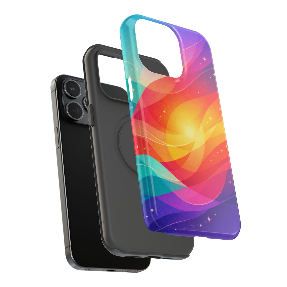 Color Flow Phone Case - Mockup 3