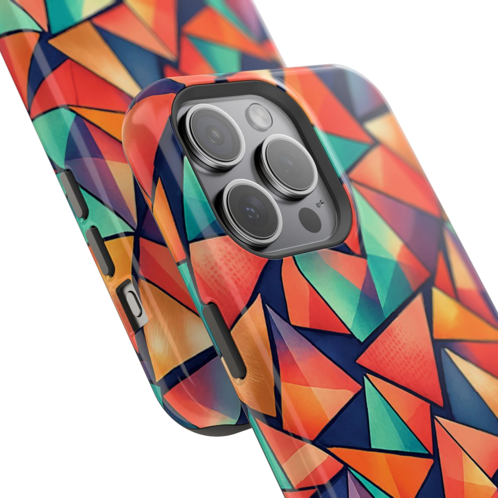 Geometric Madness Phone Case - Mockup 1