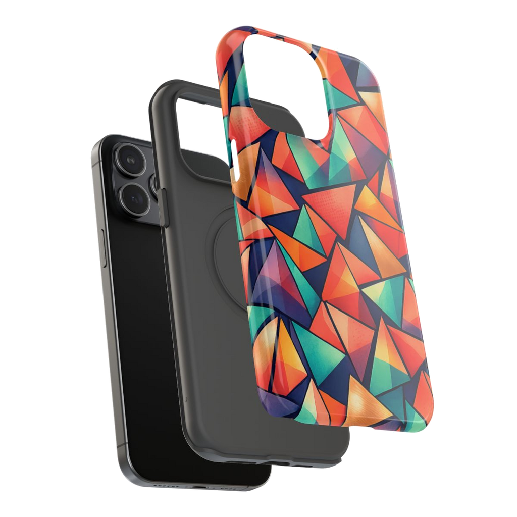 Geometric Madness Phone Case - Mockup 3