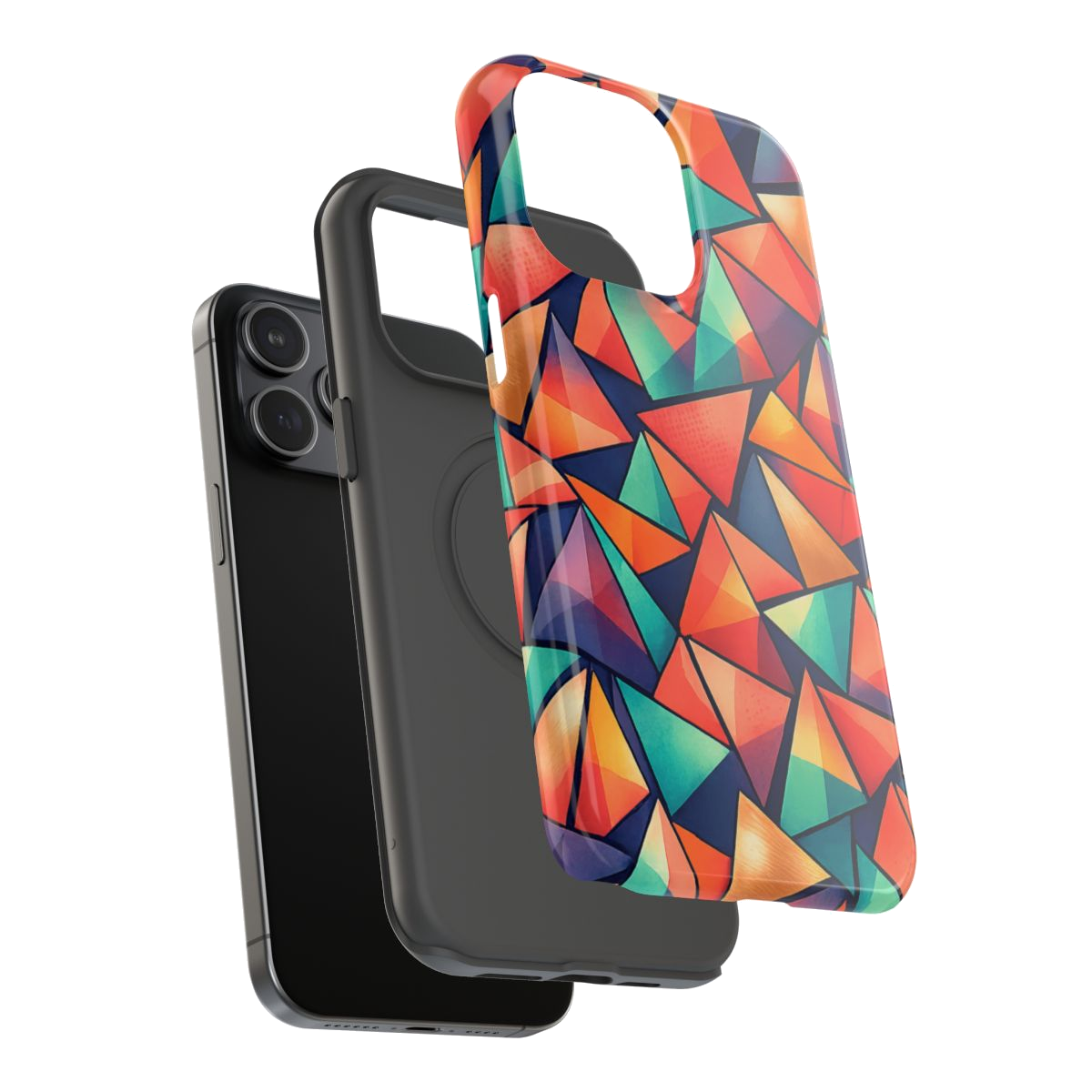 Geometric Madness Phone Case - Mockup 3