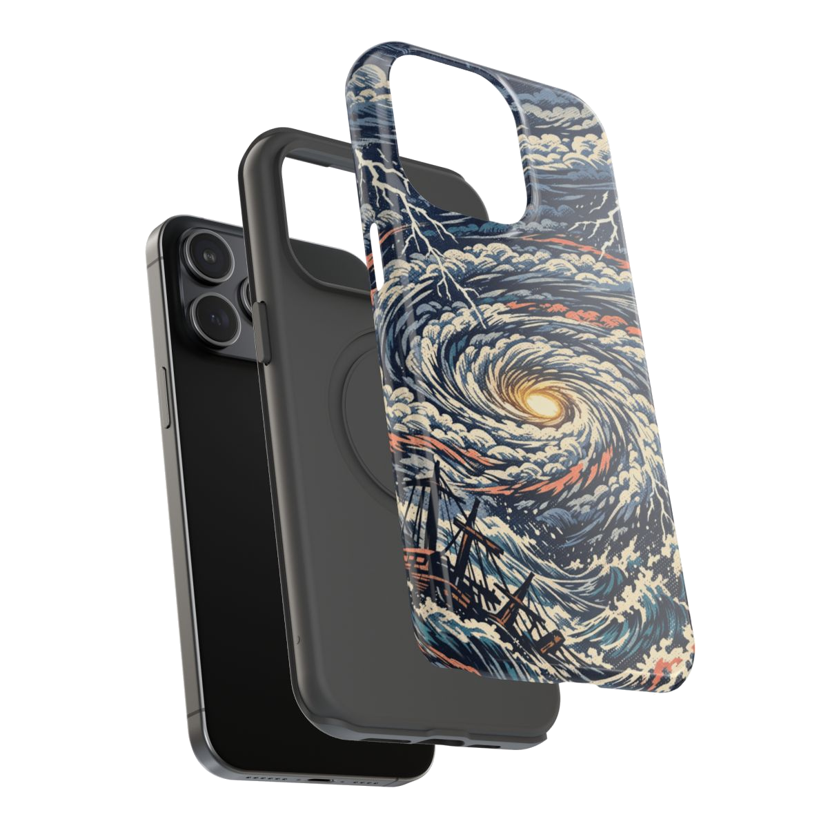 Raging Gale Phone Case - Mockup 3