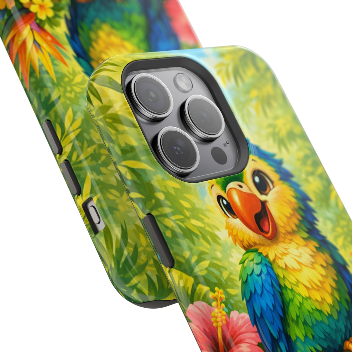 Cheery Parrot Phone Case - Mockup 1