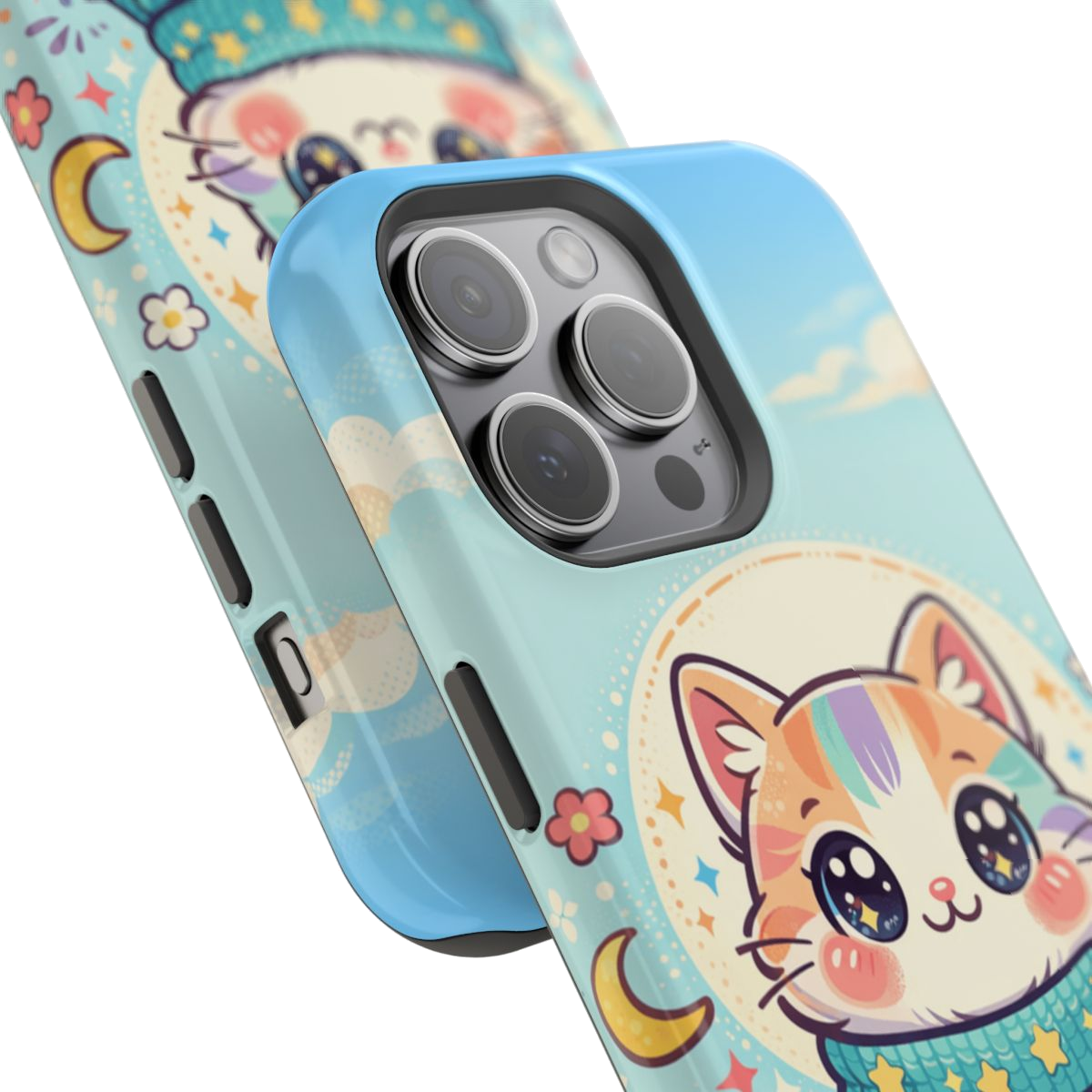Happy Kitty Phone Case - Mockup 1