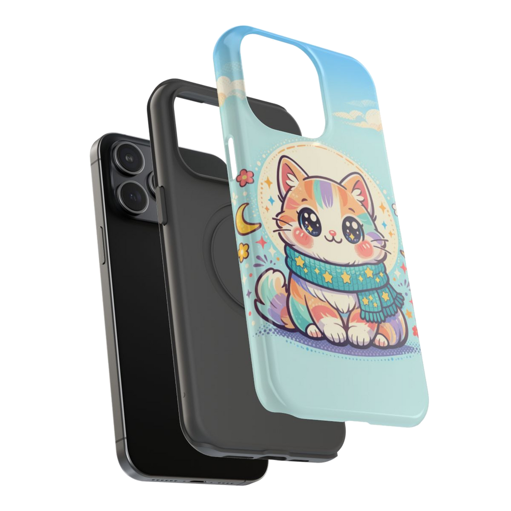 Happy Kitty Phone Case - Mockup 3