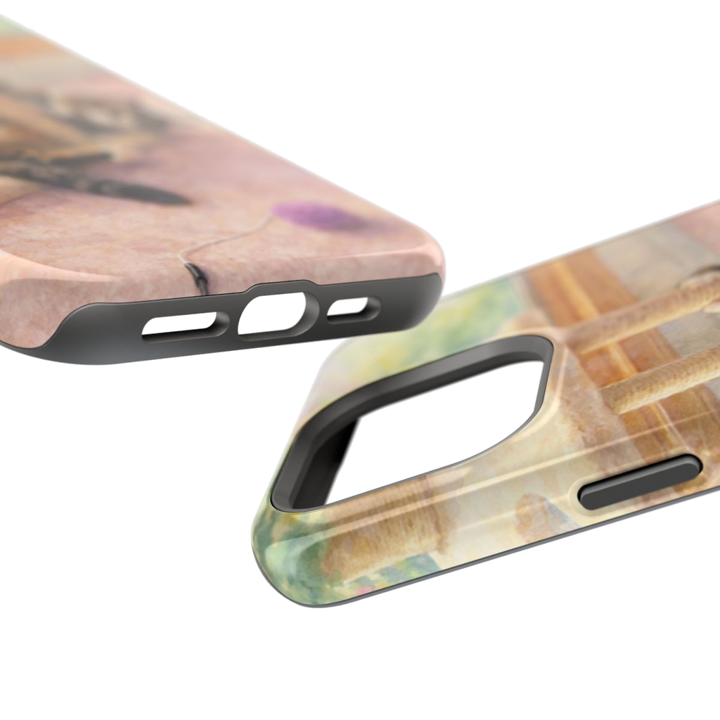 Playful Cat Magnetic Phone Case - Mockup 2