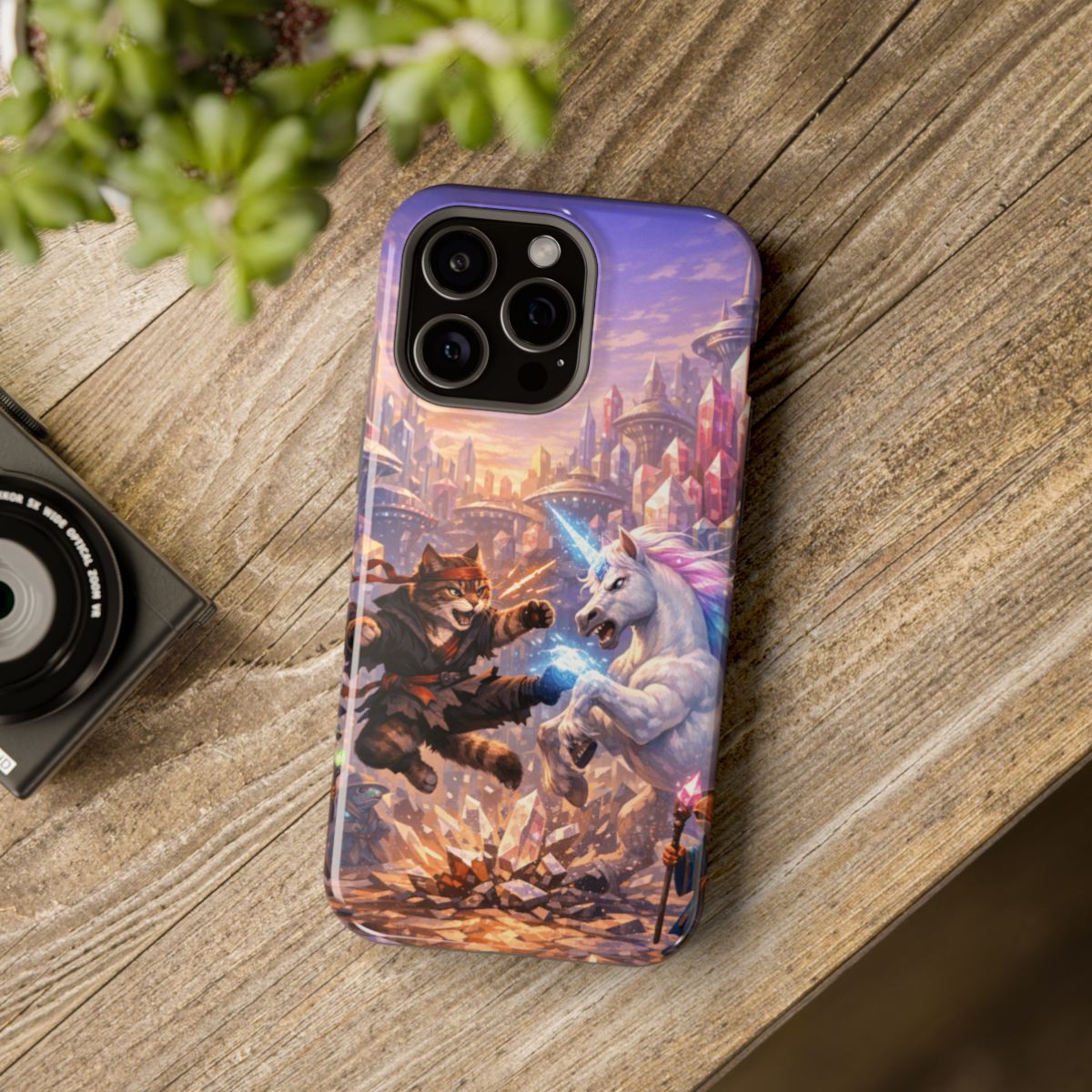 Mystic Battle Royale Magnetic Phone Case - Mockup 4
