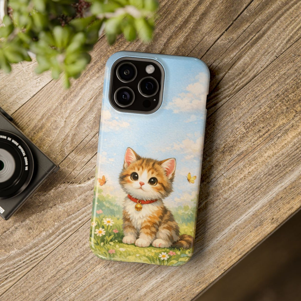 Sweet Kitten Magnetic Phone Case - Mockup 4