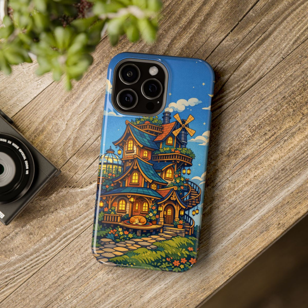 Whimsical Haven Retreat Phone Case - Mockup 4